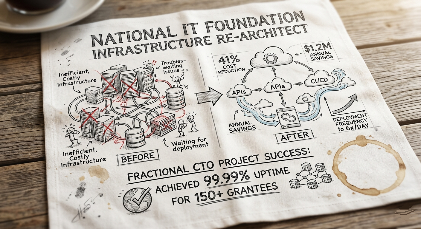 Fractional CTO for National IT Foundation