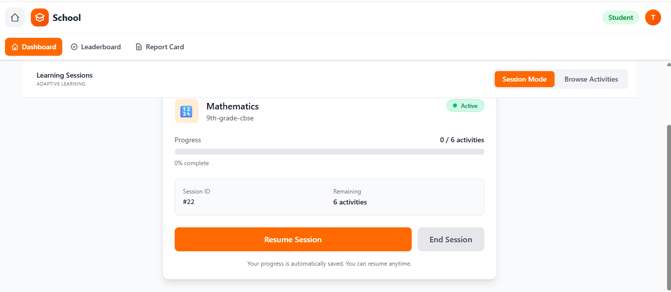 OutScore — companion AI app for schools